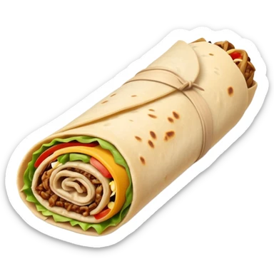 small shawarma sticker