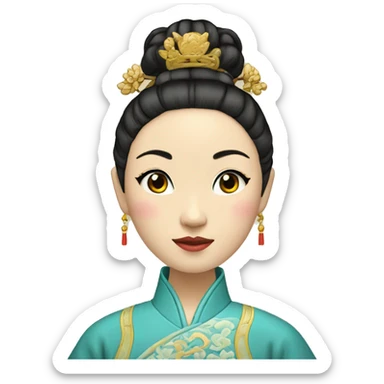 Ming Dynasty Princess  sticker