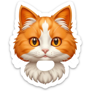 Give me moreCat, cat, animal, animal, oh animal, cats, cats, cats, animal, animal, not a human sticker