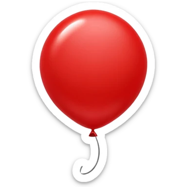 Floating Balloon sticker