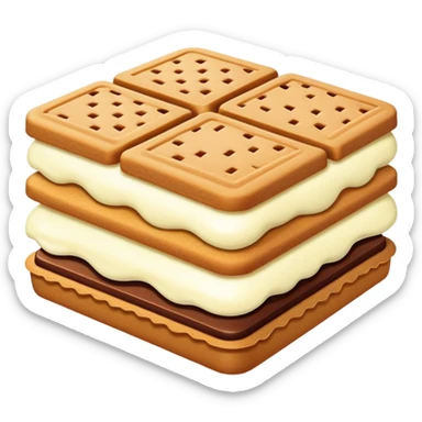Ice cream sandwich  sticker