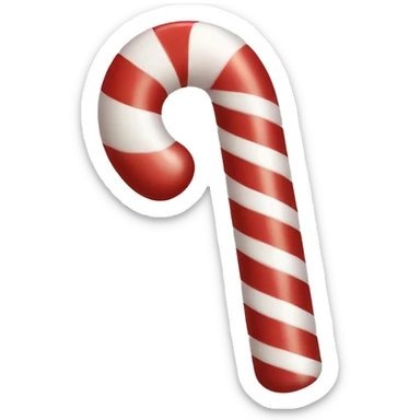 candy cane  sticker