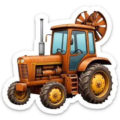 farm equipment sticker