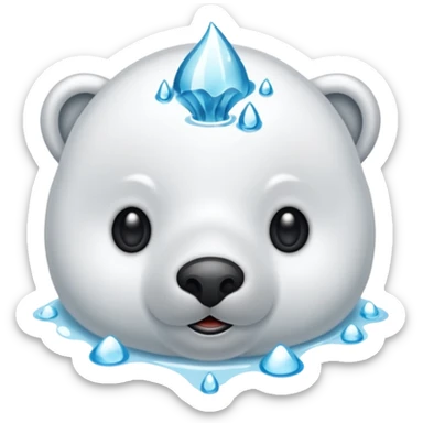 Quiero uno parecido a un malta maltin polar sticker