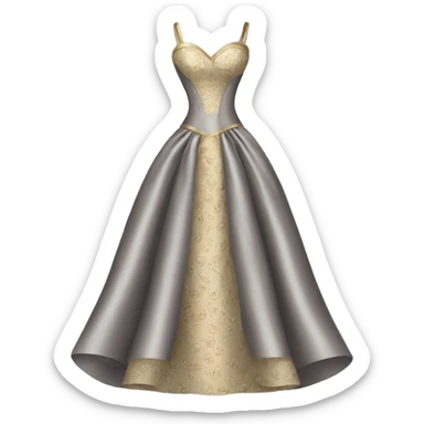 luxury dress sticker