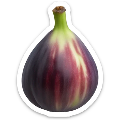fig the fruit sticker