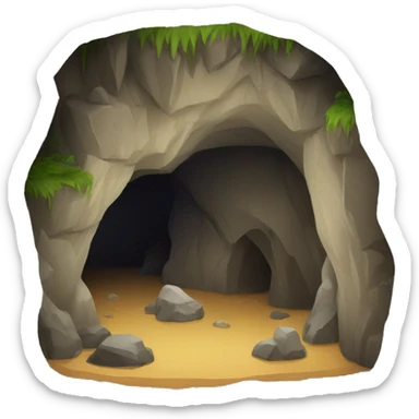 Cave sticker