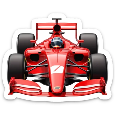 formula 1 red sticker