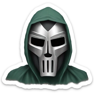 MF DOOM sticker