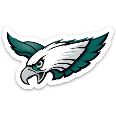 philadelphia eagles logo sticker