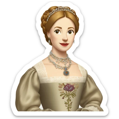 Catherine Howard Tudor sticker