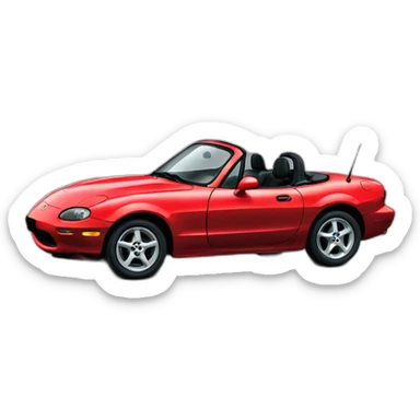 1991 Mazda Miata sticker