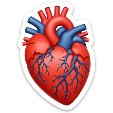 Heart Whit poison sticker