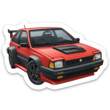 onix rs turbo sticker