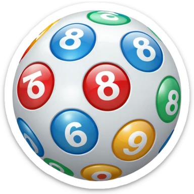 globo de bingo sticker