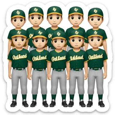 Oakland A’s sticker