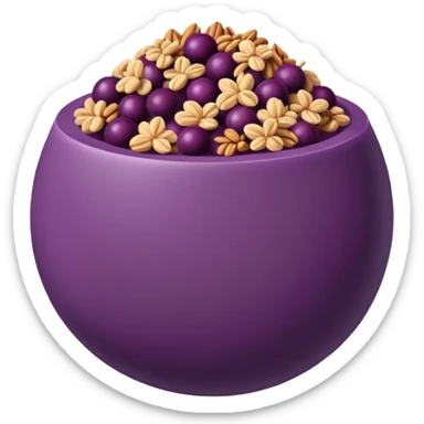 Acai ball sticker