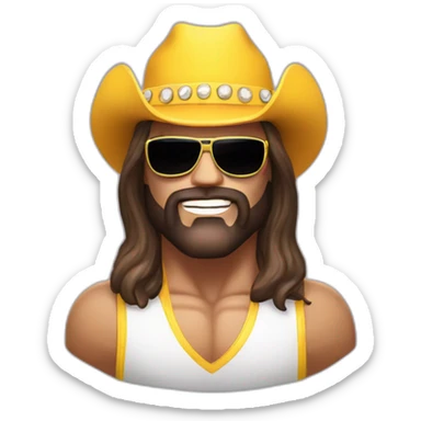 macho man randy savage sticker