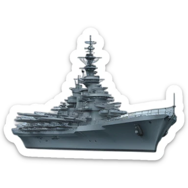 Battleship sticker