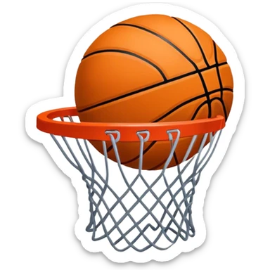 zero point basketball sticker