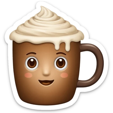 Mocha emoji sticker