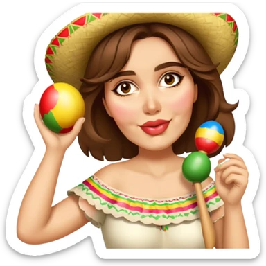 Meraca Musician sticker