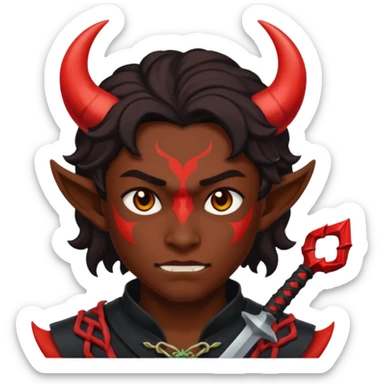 Demon slayer sticker
