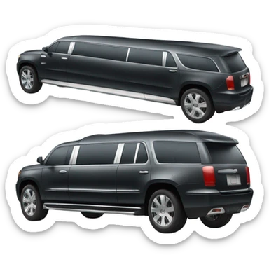 Limo make it an SUV limo sticker