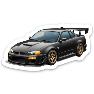 Drift car sticker