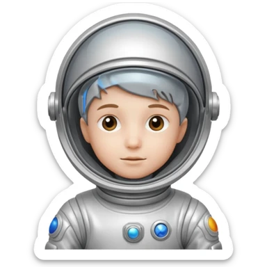Space Suit Kid sticker