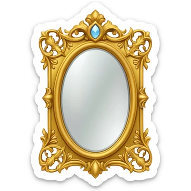 magic mirror on the wall from Shrek sticker