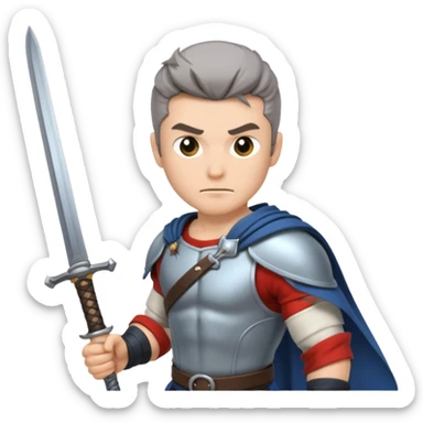 Swordsman sticker