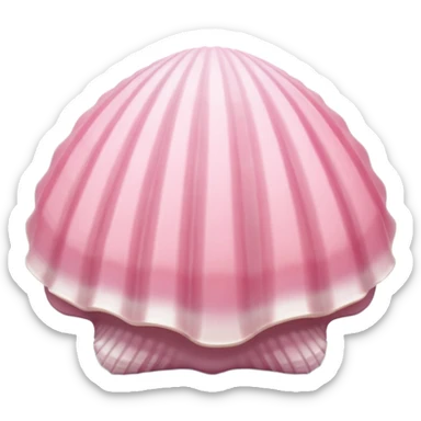 seashell object icon, cute shell, pastel tones, glossy texture, 3D cartoon, soft shadow, mobile game icon style, centered, clean background, no text, no watermark
 sticker