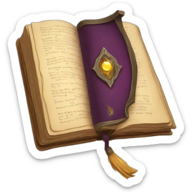 Spellbook sticker
