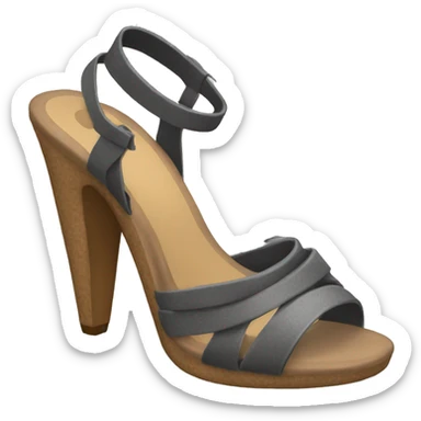 tacones en llamas sticker