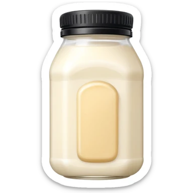 a bottle of japanese mayo sticker