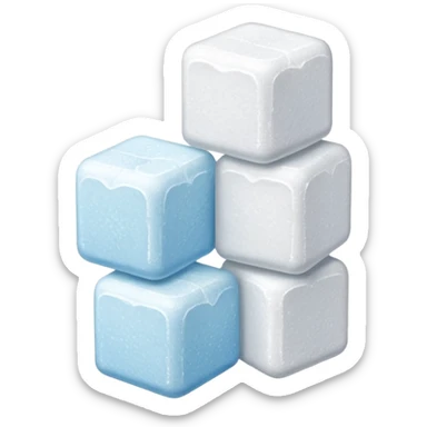 sugar cubes sticker