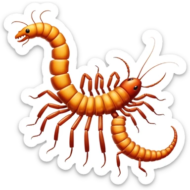 Your spinal cord is a centipede sticker