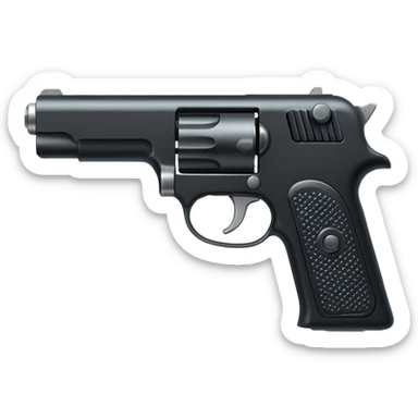 pistol sticker