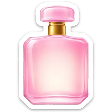 Light pink perfume sticker