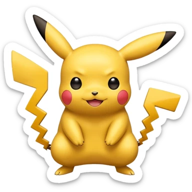 Faça um picachu sticker