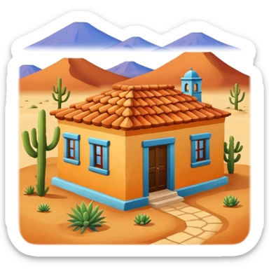 una casa en mexico sticker