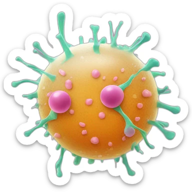cancer cell sticker