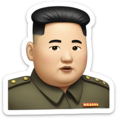 Kim jong un sticker