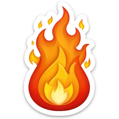MOUNTAIN WARMTH FIRE sticker