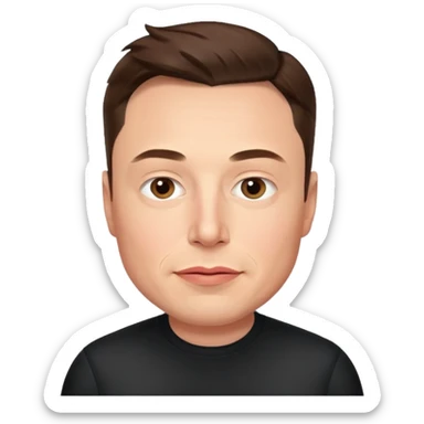 Elon Musk sticker