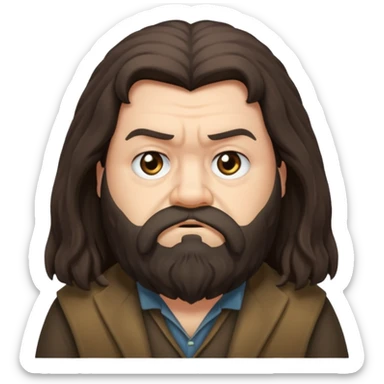 detainee Hagrid sticker