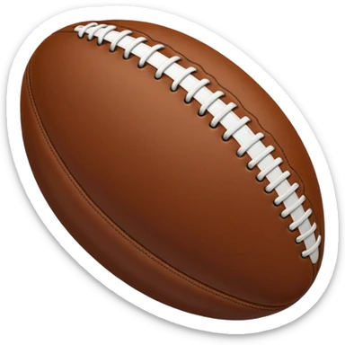 Australian footy league ball sticker