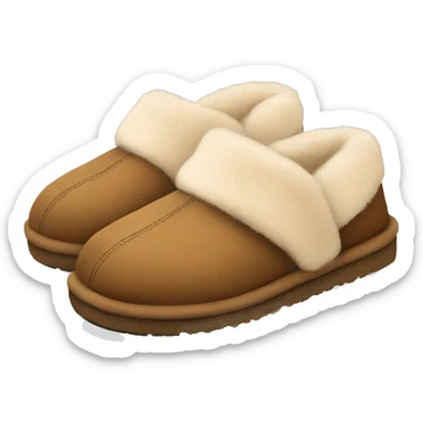 UGG slippers  sticker