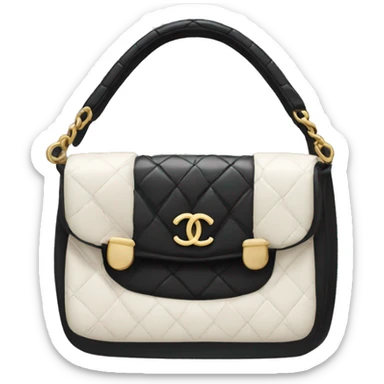 Black Chanel bag sticker